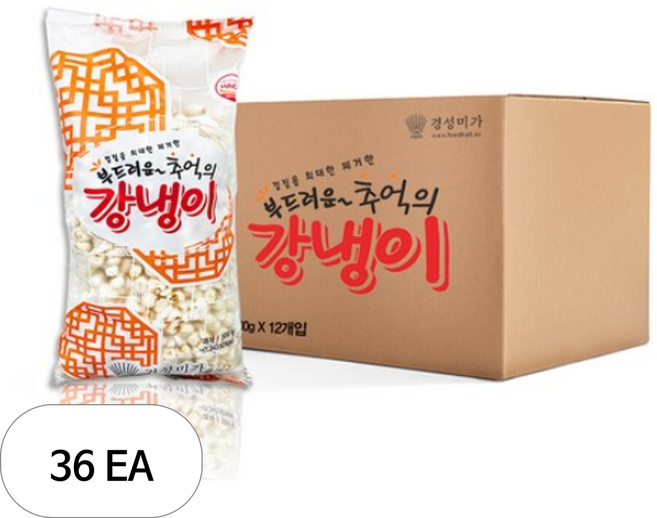 경성미가 부드러운 추억의 강냉이, 300g, 36개