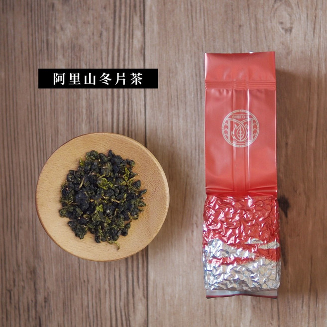 【峨眉茶行】阿里山冬片茶 - 高山茶 茶湯蜜綠透亮 口感甘醇, 150g, 1個, 1個裝