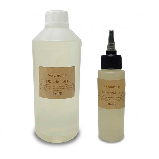 쎄서미 베이스오일 (검은참깨씨유), 1개, 100ml오일