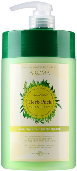 아로마 그린티 스파 스칼프 허브 두피팩, 1kg, 1개