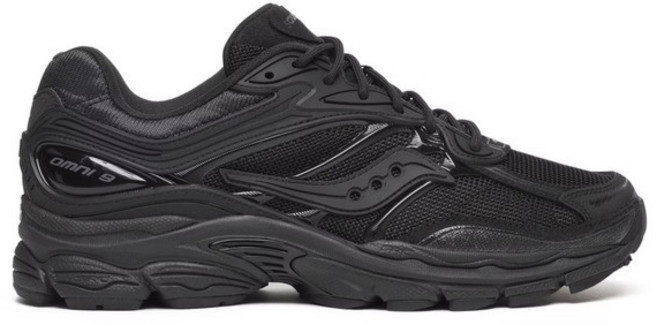 Saucony 索康尼 Progrid Omni 9 男女運動休閒鞋 舒適經典復古 黑