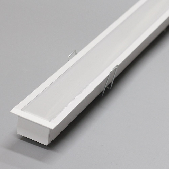 국산 LED 라인조명 매입형 슬림 라인시스템 라인등 매립등 안정기내장형 1000mm, 화이트 1000mm 20W, 주광색(흰색빛)