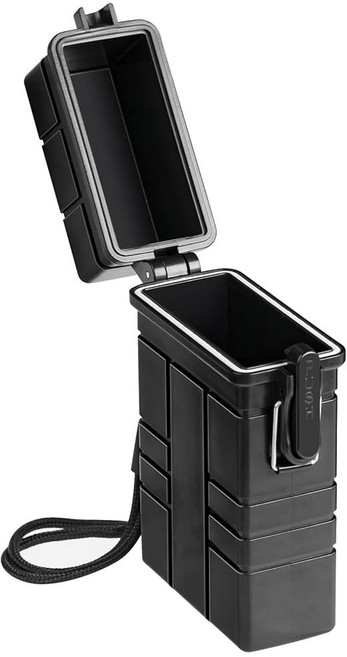 방수 케이스 패키지용 밀폐 홀더 케이스 20개 84-100mm 낚시 키트용 EDC 생존 용기 성냥 봉인 보관 드라이 박스 캠핑 필수품 남성 여성용 멋진 기기