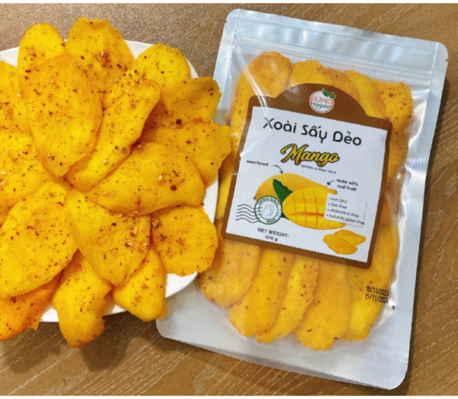 베트남 소금 칠리 망고 500g, 1개