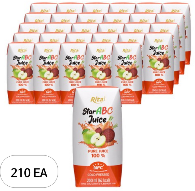 리타 스타 ABC주스, 200ml, 210개