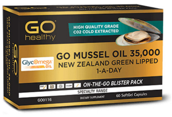 고헬씨 뉴질랜드 고함량 초록입홍합오일 35000mg 60캡슐 3개, 60정