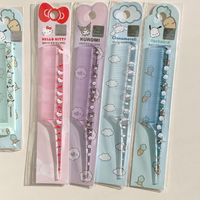 (정품) 산리오 휴대용 꼬리빗