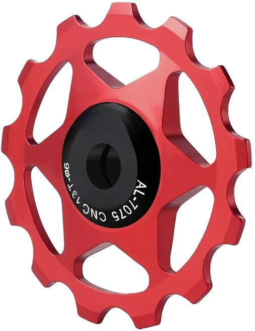 ONEGOO MTB 로드 바이크 알루미늄 합금 자키 휠 후방 변속기 세라믹 베어링 가이드 휠 자전거 자키 롤러 11, 01   Mainland