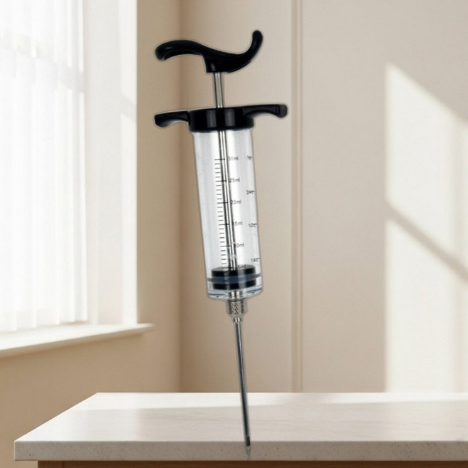 마리네이드 인젝터 주사기 고기양념 소스주입기 분리세척 요리도구 육류양념도구