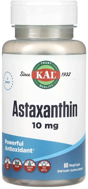 새해 첫좋은선물 KAL 아스타잔틴 베지 캡슐 60정(1정당 5mg) 제대로 할인합니다, KAL 아스타잔틴 베지 캡슐 60정1정당 5mg, 1개 - 쿠팡