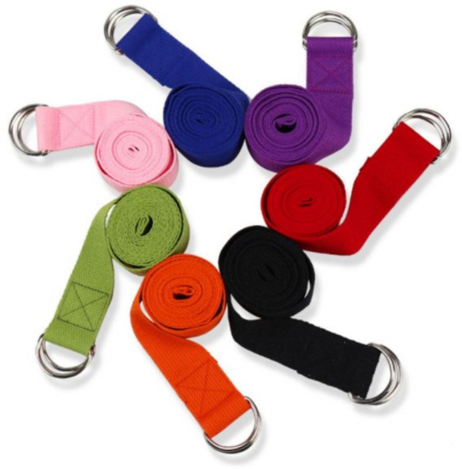 카이로스 컨퍼니 요가 벨트 필라테스 홈트 스트랩 밴드 휘트니스 헬스, 벨트블랙SE01476