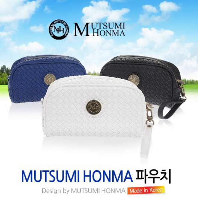 무쯔미 혼마 파우치, 블랙, 1개