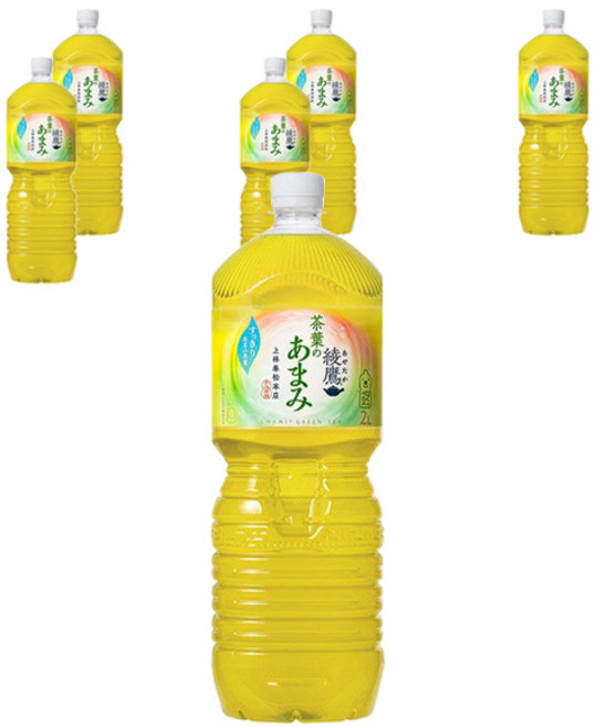 아야타카 녹차의 단맛, 6개, 2L