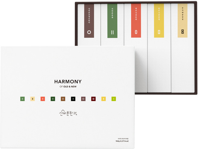 선비촌 한과 박스 선물세트 (2호), 960g