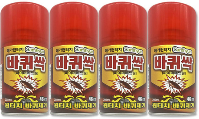 삼현제약 바퀴싹, 200ml, 4개