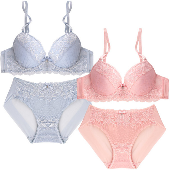 볼리쉬 플라워 볼륨 브라팬티 2종 세트 1029