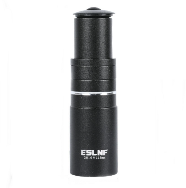 데일리쇼핑 자전거 핸들 높이조절 익스텐더 5가지 사이즈 헤드업 스템 핸들업 스템연장 헤브튜브 핸들바 MTB 로드, 1개, 115mm(블랙)