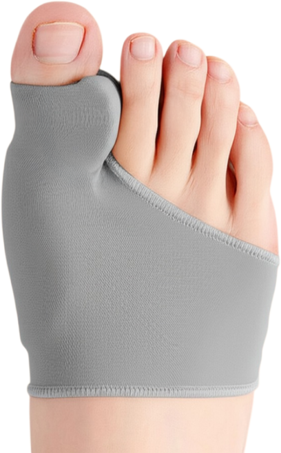 엘로템즈 밴드형 엄지발가락 분리 고정 보호대 2p 그레이, 2세트