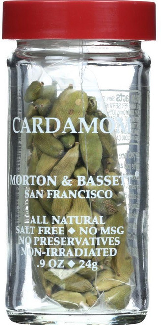 모튼 & 배싯 카다멈 .9-온스 병 (3개 팩) Morton & Bassett Cardamom .9-Ounce Jars (Pack of 3), 1개, 24g