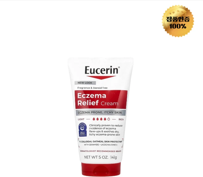 유세린 습진 완화 크림 향료 무함유 141g, 1개 - 쿠팡