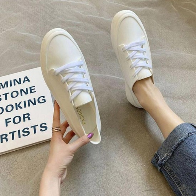 [아우트_62]귀여운 디자인 레인장화 생활 스니커즈형 장화