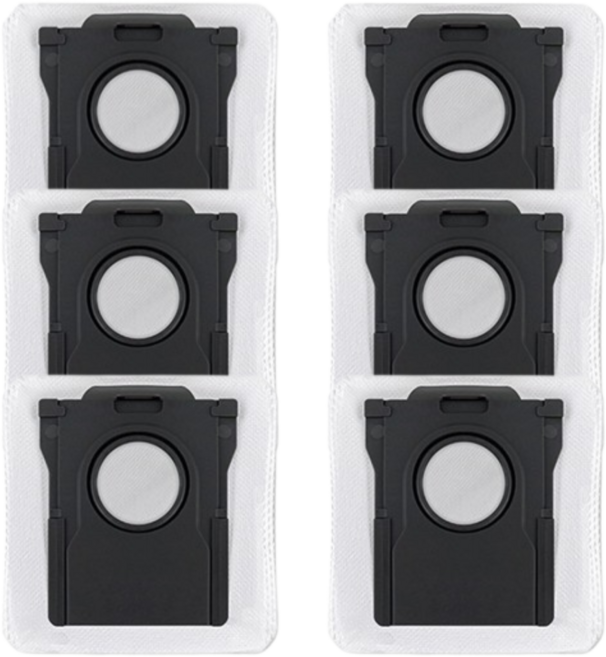 비브랜드 드리미 Dreame L10s plus 플러스 로봇청소기 부품 호환 더스트백, 6개, 먼지봉투