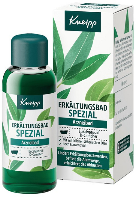 독일 내수용 크나이프 유칼립투스 배스 오일 입욕제, 10개, 100ml