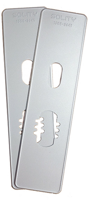 웰콤 푸시풀전용 보강판 1조(안쪽 바깥쪽2개) 가림판 현관문 디지털도어락, 단순배송상품