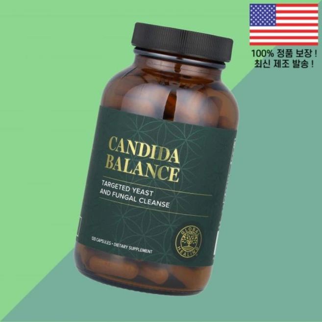 글로벌 힐링 칸디다 밸런스 120캡슐 Global Healing Candida Balance 120 Capsules, 글로벌 힐링 칸디다 밸런스 120캡슐 Global He, 1개 - 쿠팡