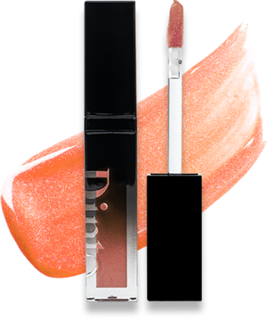 딘토 립글라세 & 립애나멜, 128 타이거 릴리, 1개