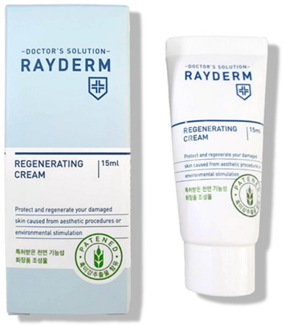 [RAYDERM] 레이덤 리제너레이팅 크림 15ml, 4개