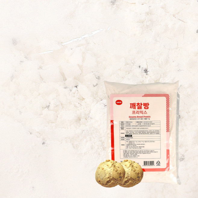 1KG 깨찰빵 만들기 믹스