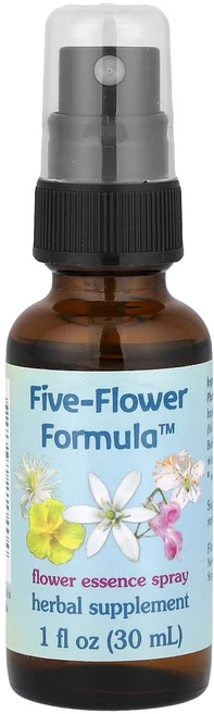 플라워에센스서비스 5가지 꽃 포뮬러 꽃 에센스 스프레이 1fl oz(30ml), FES21040, 1개, 30ml - 쿠팡