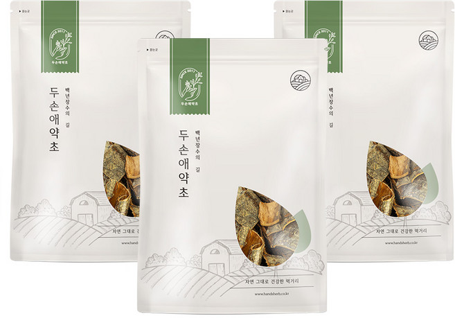 두손애약초 국산 마가목 정공피 껍질 차 약초차, 3개, 300g