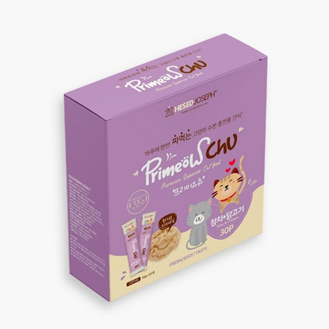 비만묘 저칼로리 체중조절용 츄르 습식간식 습식사료, 1개, 10g, 참치 + 닭고기 혼합맛