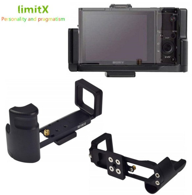 소니 RX100 VII VA VI V IV III II M7 M6 M5 VA M4 M3 용 퀵 릴리스 L 플레이트 브래킷 홀더 핸드 그립 Ar, 03 RX100M3 RX100M4