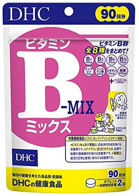 DHC 비타민B 믹스 90일분 (180정), 1개