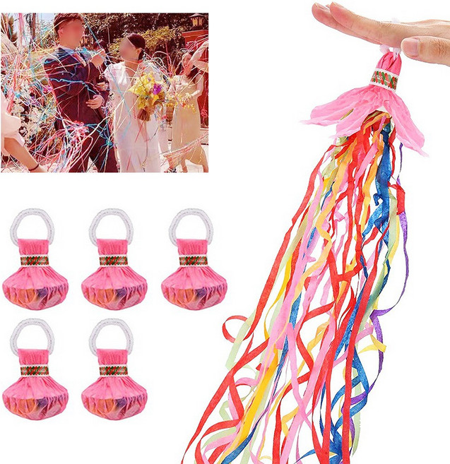 JL매직 인스타감성 폭죽 생일 서프라이즈 필수템 불꽃없는 안전하게 분위기폭팔 생일폭죽 결혼식 인생샷 웨딩 컨페티 파티폭죽 종이폭죽 폭죽 종이 손폭죽 5P, 1세트, 컬러혼합