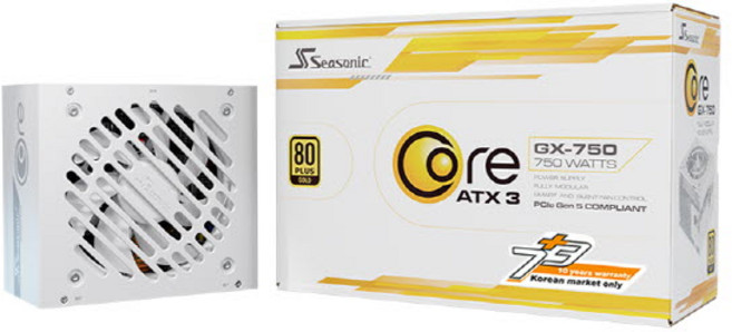 시소닉 CORE V2 GX-750 GOLD 풀모듈러 ATX3.1 파워 화이트 (ATX 750W), 1개, 선택하세요