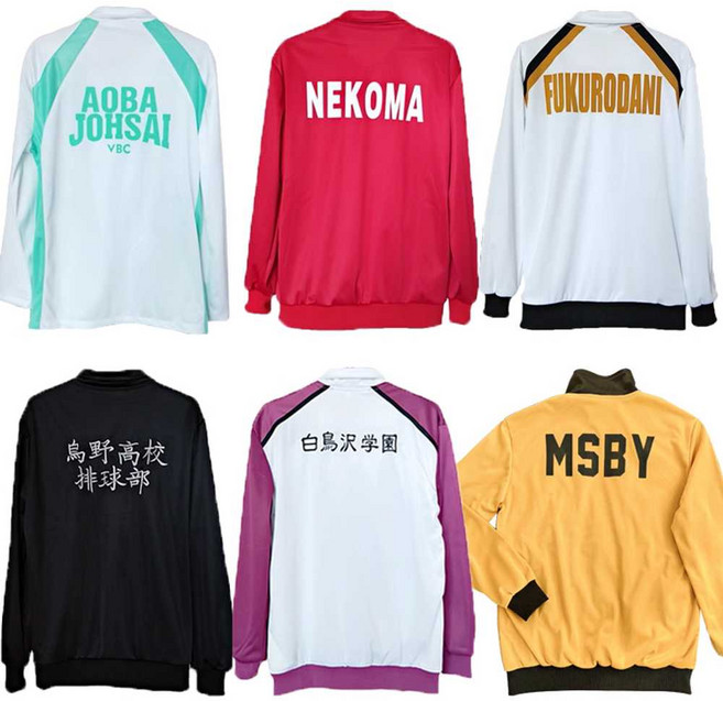 져지 의상 하이큐 코스프레 운동복 코스튬 바지 옷 배구복 후쿠로다니, 1개, 96. XXL 카라스노 져지 (내피 O)