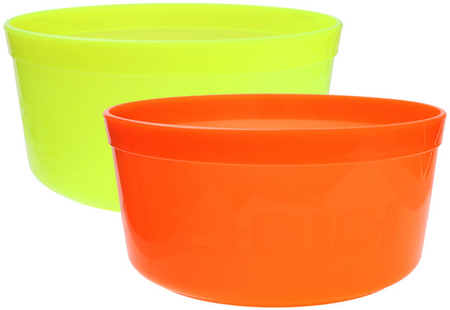 라이어 떡밥그릇 민물낚시, 형광주황