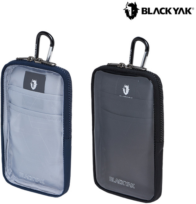 블랙야크 모바일파우치A 스마트폰 핸드폰 휴대폰 등산 미니백 가방 2BYABX4917, BLACK