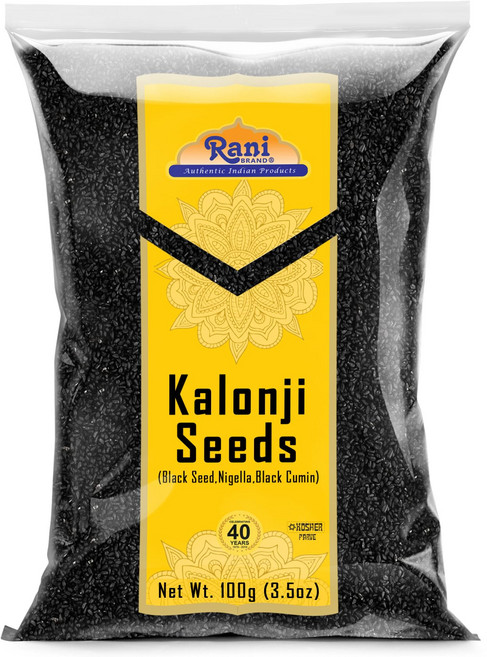 Rani Brand Authentic Indian Products 인도식 시즈닝 Rani Kalonji 99g, 1개