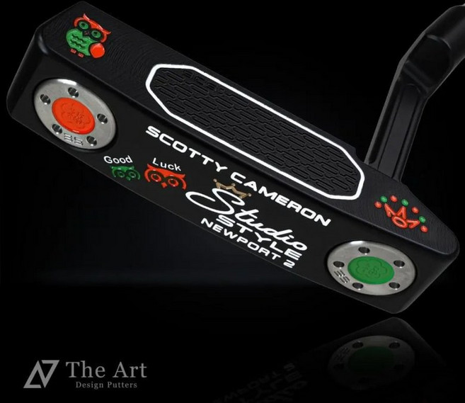 스코티카메론 커스텀퍼터 2025 스튜디오 스타일 뉴포트2 Lucky Owl ver.S, 3.5도