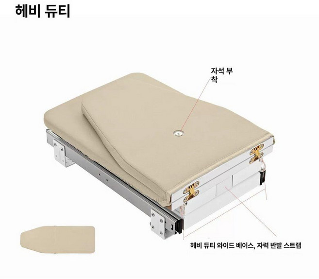 접이식 다리미판 인출식 슬라이딩 서랍식 빌트인 회전형, 1개, 중량 카키