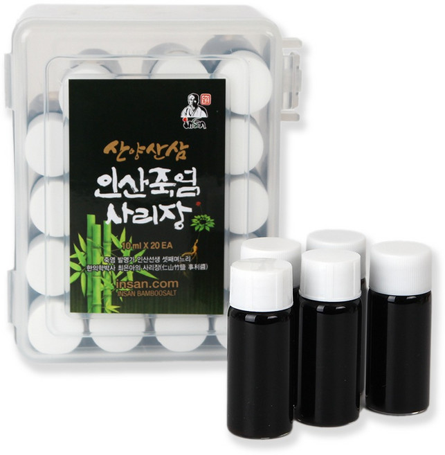 인산죽염 산양산삼 사리장 200ml(10mlx20개), 10ml, 20개