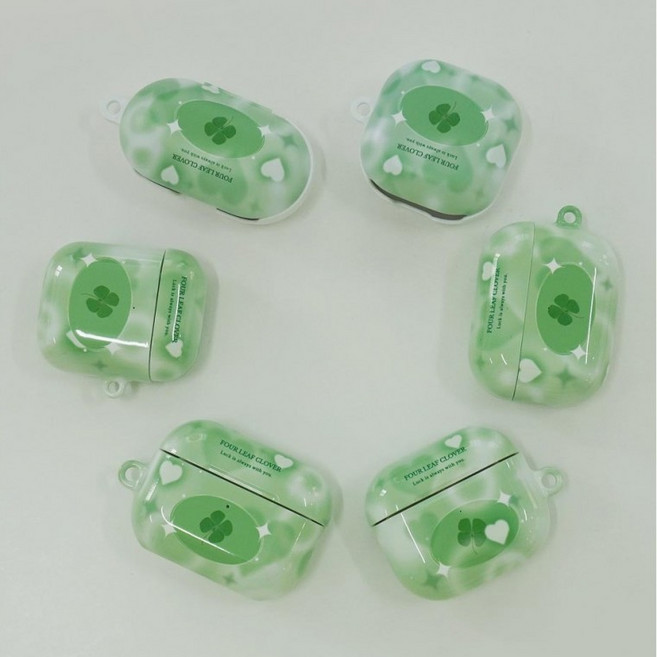 네잎클로버 에어팟 버즈 하드 케이스, 에어팟3세대, 상세페이지 참조