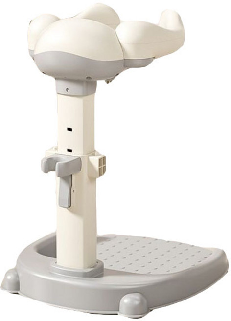 萌小班 立式/坐著洗二合一洗澡輔助器, 北歐灰(標准款）, 1個