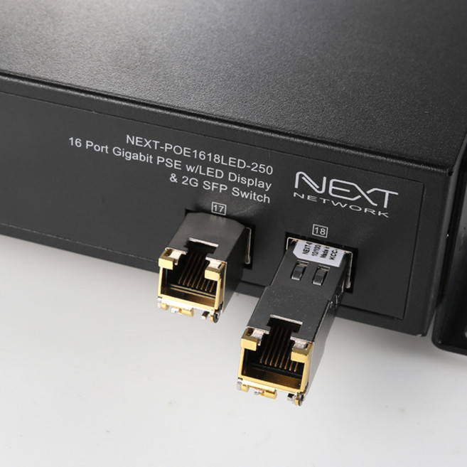 NEXT-SFP1G-CP 1G LAN타입 광모듈 SFP T타입