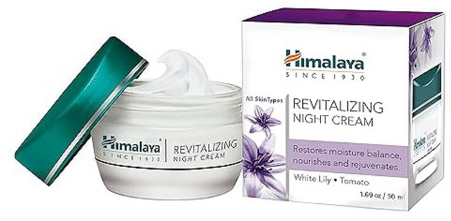 히말라야 리바이탈라이징 나이트 크림 인도 내수용 50ml x 3개